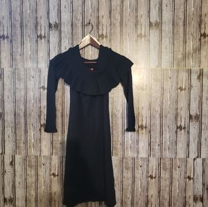 Lily Pulitzer black sweater dress. Nwt. Medium